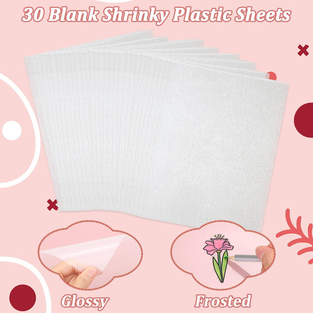 Thrilez Shrinky Plastic Sheets accessories offer hardware for durable, customizable keychains and ornaments.