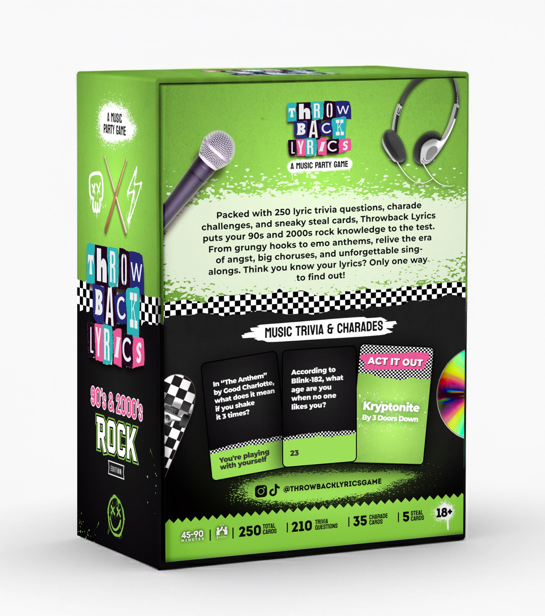 Throwback Lyrics party-night setup turns your living room into a festival.