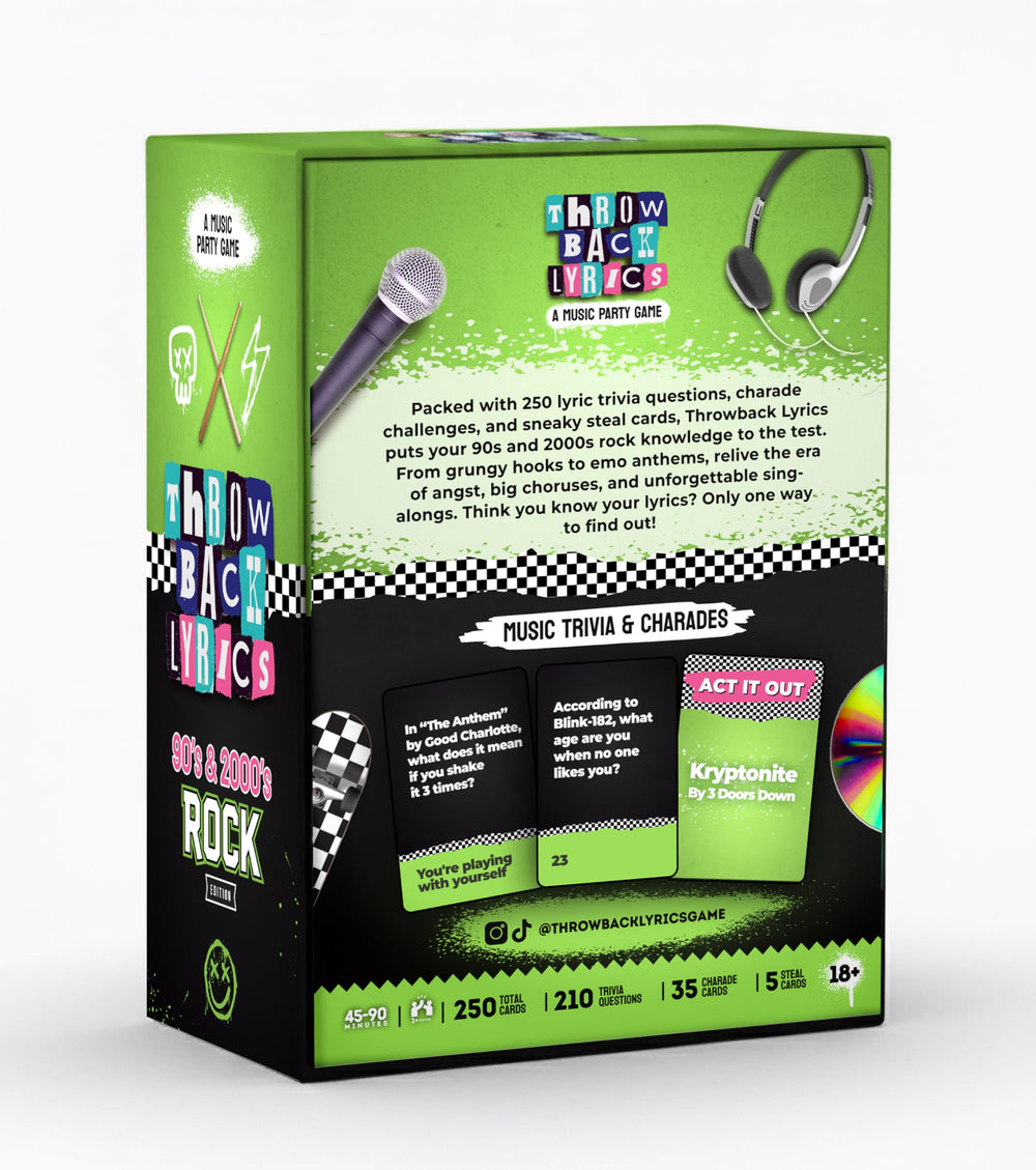 Throwback Lyrics party-night setup turns your living room into a festival.