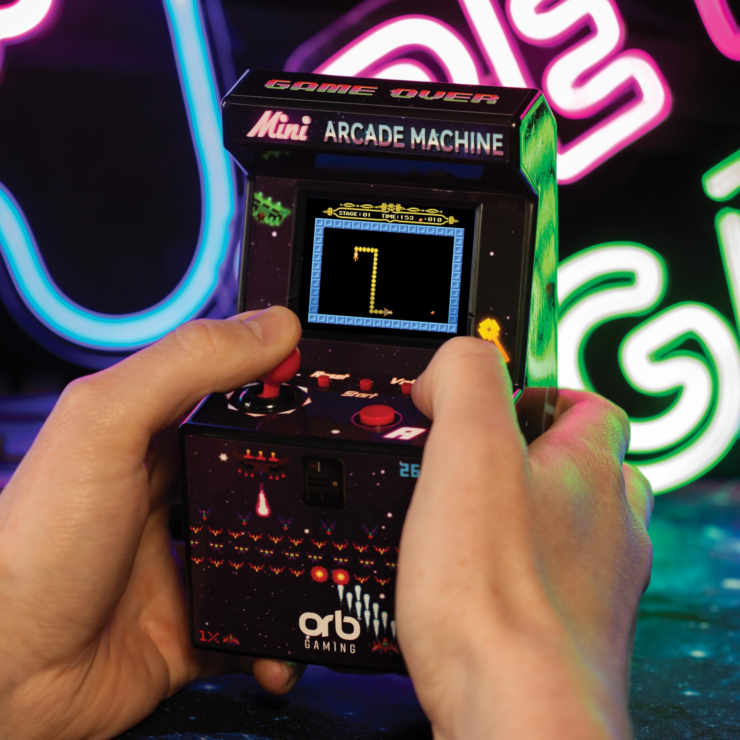Thumbs Up Mini Arcade desk-use setup adds stylish entertainment to your space