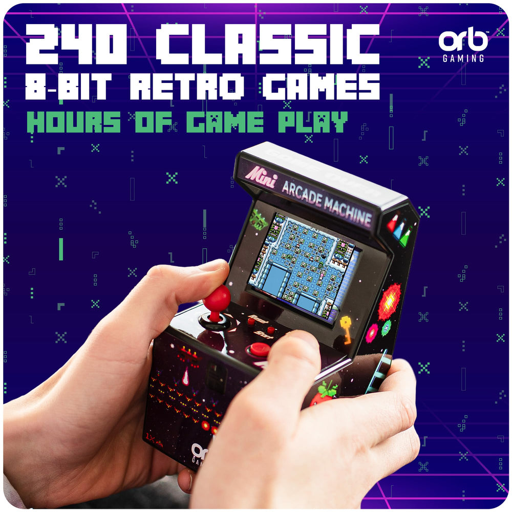 Thumbs Up Mini Arcade side view highlighting portable design for on-the-go gaming