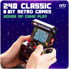 Thumbs Up Mini Arcade side view highlighting portable design for on-the-go gaming