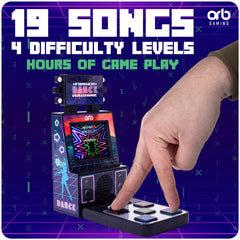 Thumbs Up Orb top view highlighting palm sized arcade design