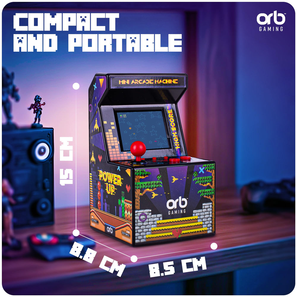 Thumbs Up Orb joystick focus, 8-way control for authentic arcade feel.