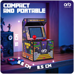 Thumbs Up Orb joystick focus, 8-way control for authentic arcade feel.