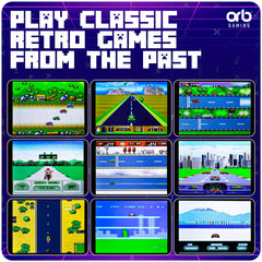 Thumbs Up Orb control buttons close-up for responsive retro gameplay.