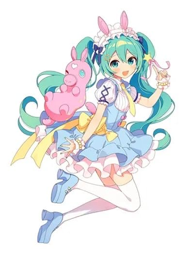 Thunder Tech Hatsune Miku x Rody AMP+ Figure Fairy Tale ver display pose for collectible charm