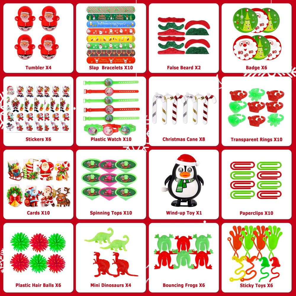 Thuodo Christmas toys assortment ideal for prizes and classroom rewards