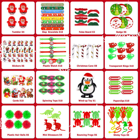 Thuodo Christmas toys assortment ideal for prizes and classroom rewards