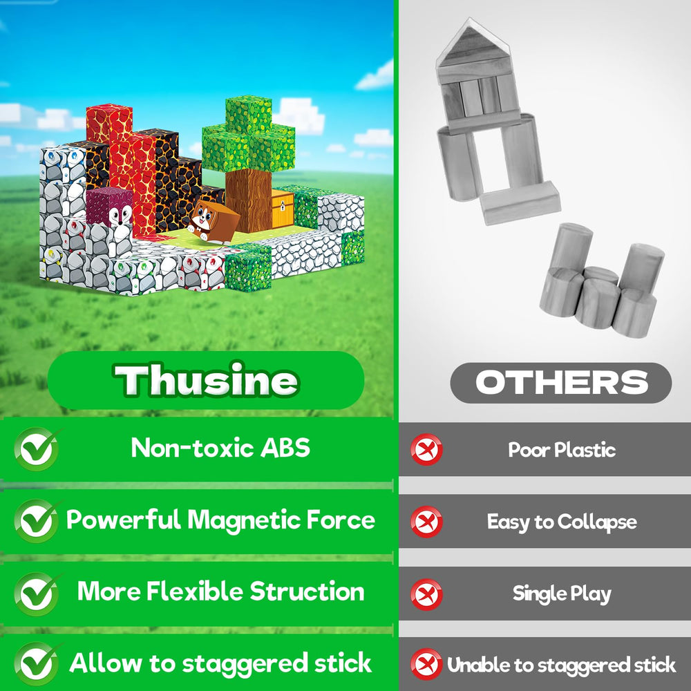 Thusine mining adventure setup image illustrates role-play and imaginative exploration