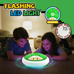 Thusine hover soccer ball featuring cartoon design and bright colors for engaging kids.