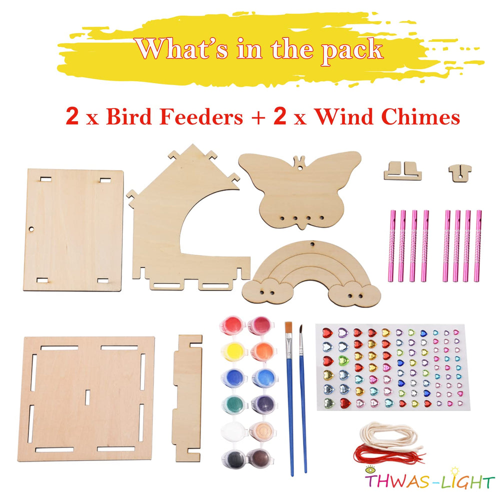 THWAS-LIGHT outdoor art gift kit for birthdays or Easter crafts