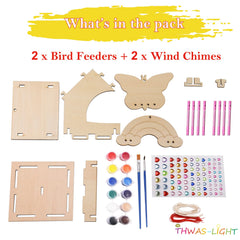 THWAS-LIGHT outdoor art gift kit for birthdays or Easter crafts