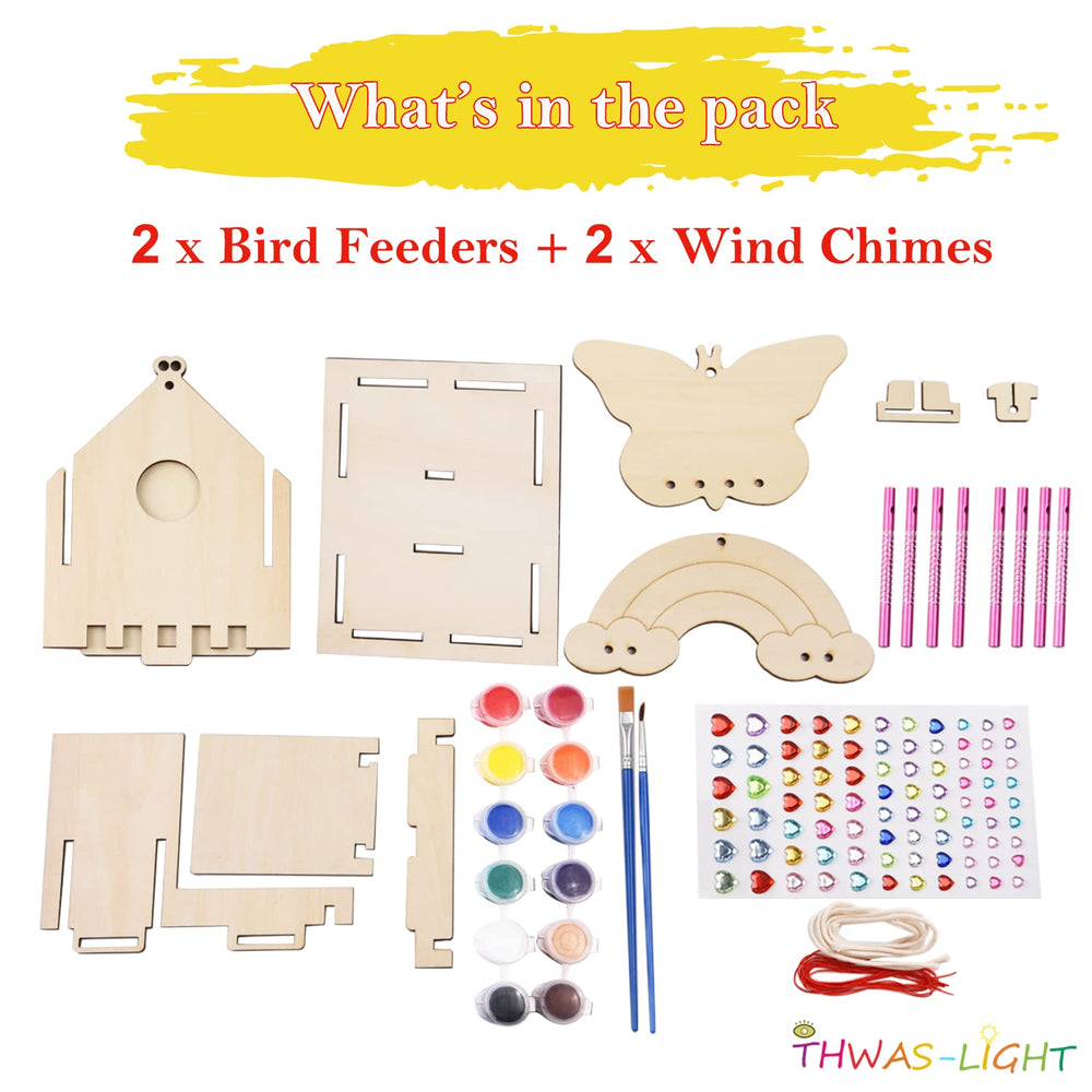 THWAS-LIGHT paints and diamond stickers help decorate while building fine motor skills.