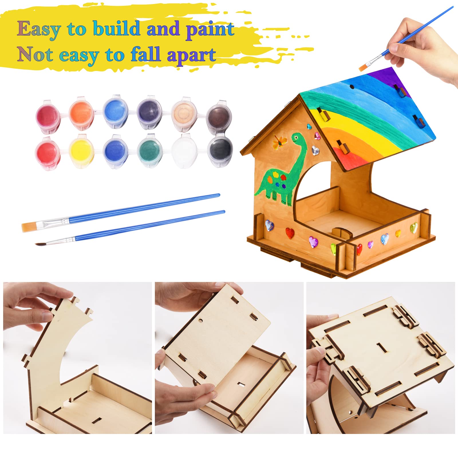 THWAS-LIGHT pre-cut slotted design makes building quick and easy