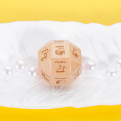 Durable wooden TI-EDC dice designed for long-lasting date-night use and gifting.