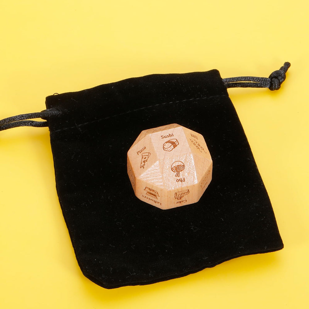 Clarity and convenience: TI-EDC Date Night Dice offer quick dinner ideas.
