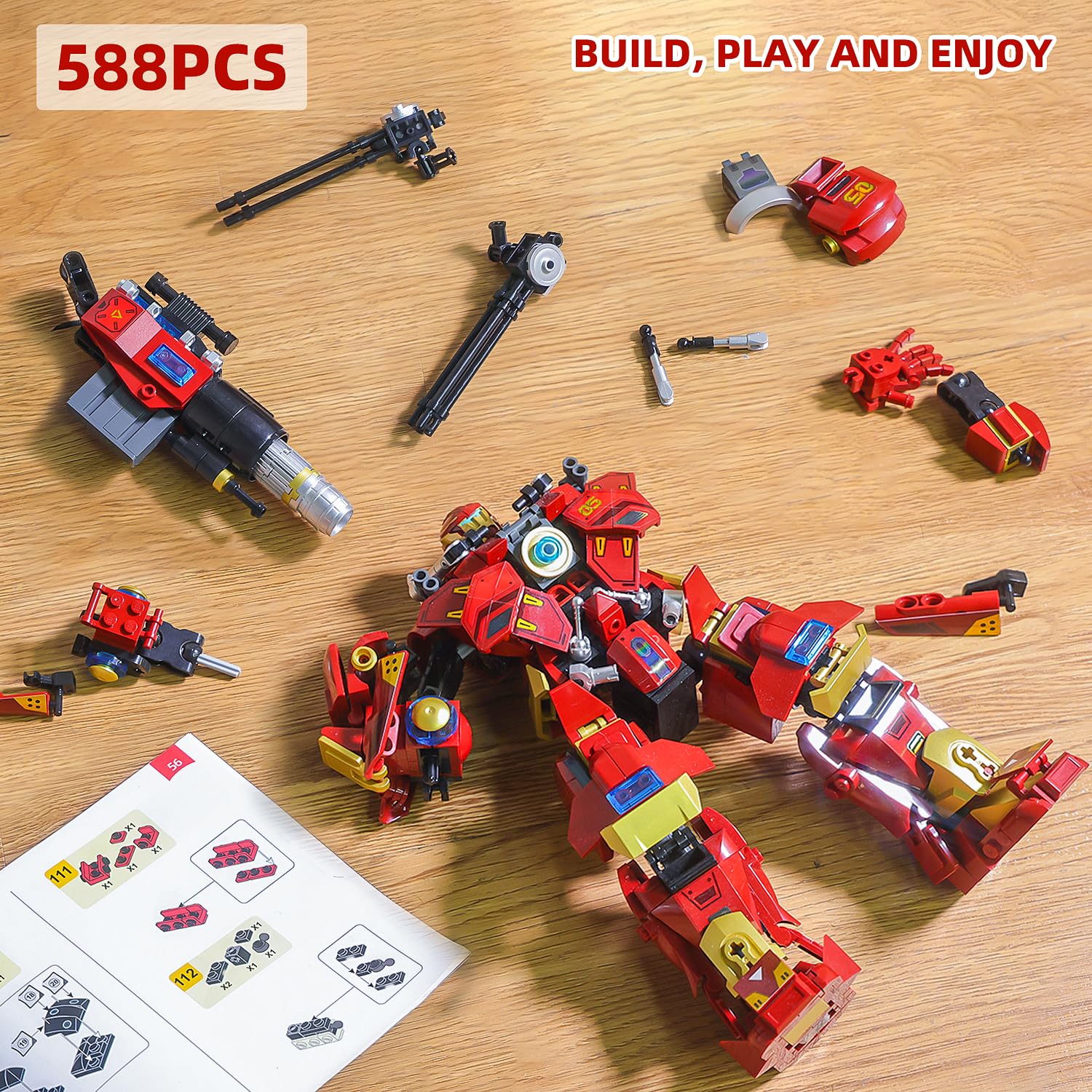 TIALLOW City Iron Warrior articulated joints enable dynamic posing