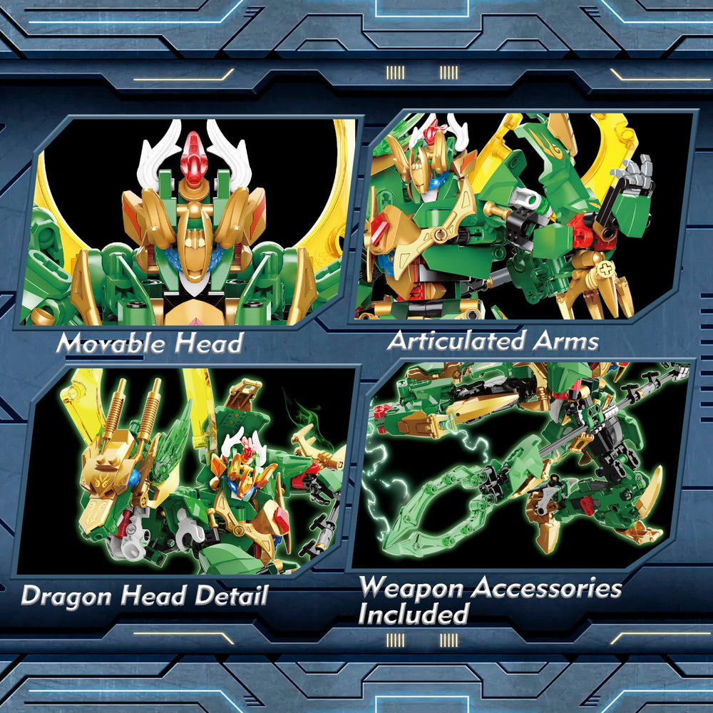 TIALLOW Dragon Rising 30 joints offer versatile poseability for action scenes.