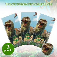 Tiamon dinosaur tablecloth durable material ensures party setup stays neat