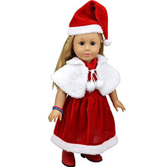 TianBo Christmas doll outfit set keeps dolls stylish and ready.