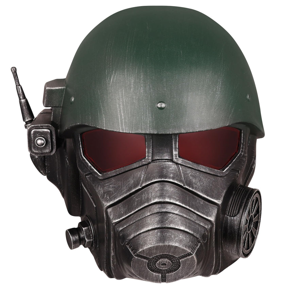 Tiangong Ranger helmet front view shows frosted finish for immersive cosplay.