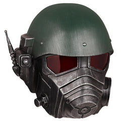 Tiangong Ranger helmet side view highlights red PVC lenses for dramatic look.