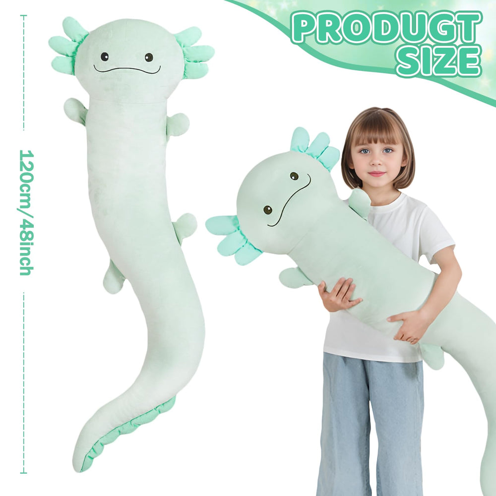 Tianmihou axolotl plush glow-in-the-dark for cozy nights.