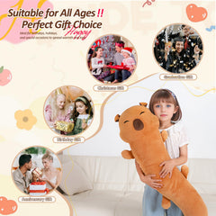 Tianmihou capybara plush with easy replacement or refund if not satisfied.