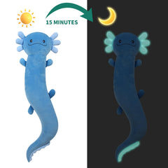 Tianmihou blue axolotl plush giant body pillow for comfortable lounging