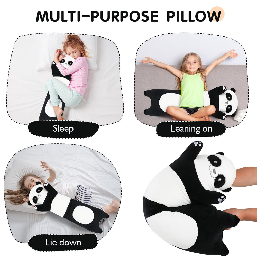 Tianmihou panda plush inner-pp-cotton construction ensures fluffy loft and lasting softness.
