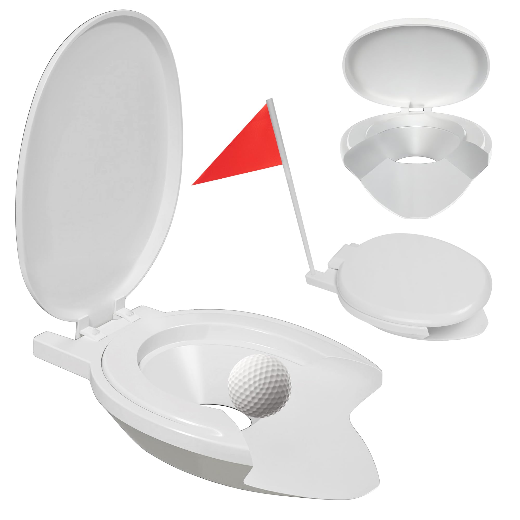 TIANSTIAL Toilet Golf Game door hanger for playful room signage
