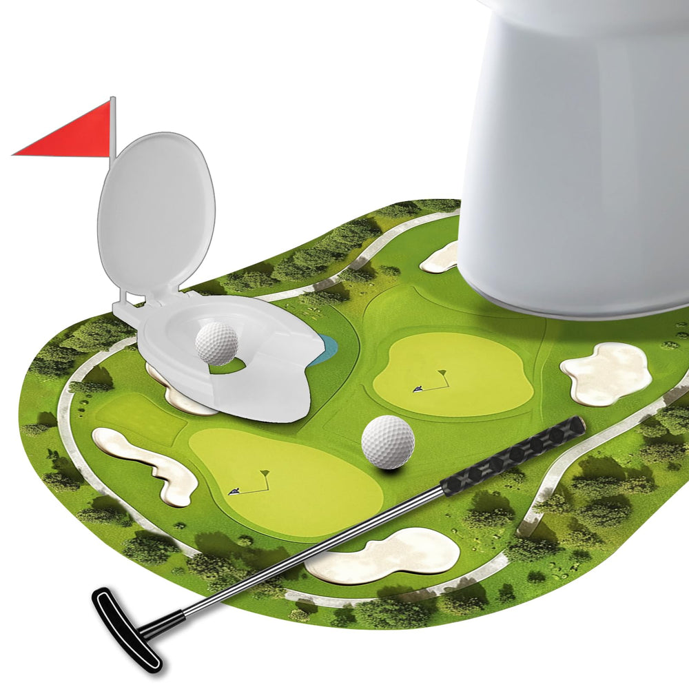 TIANSTIAL Toilet Golf Game fits office or living room playtime