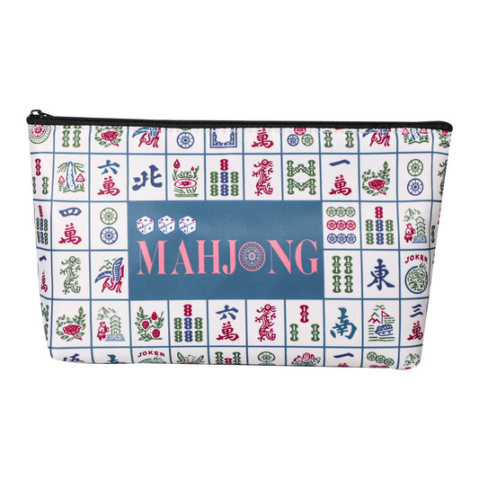 TIASUSAN American Mahjong Empty Bag front view shows portable tile storage.