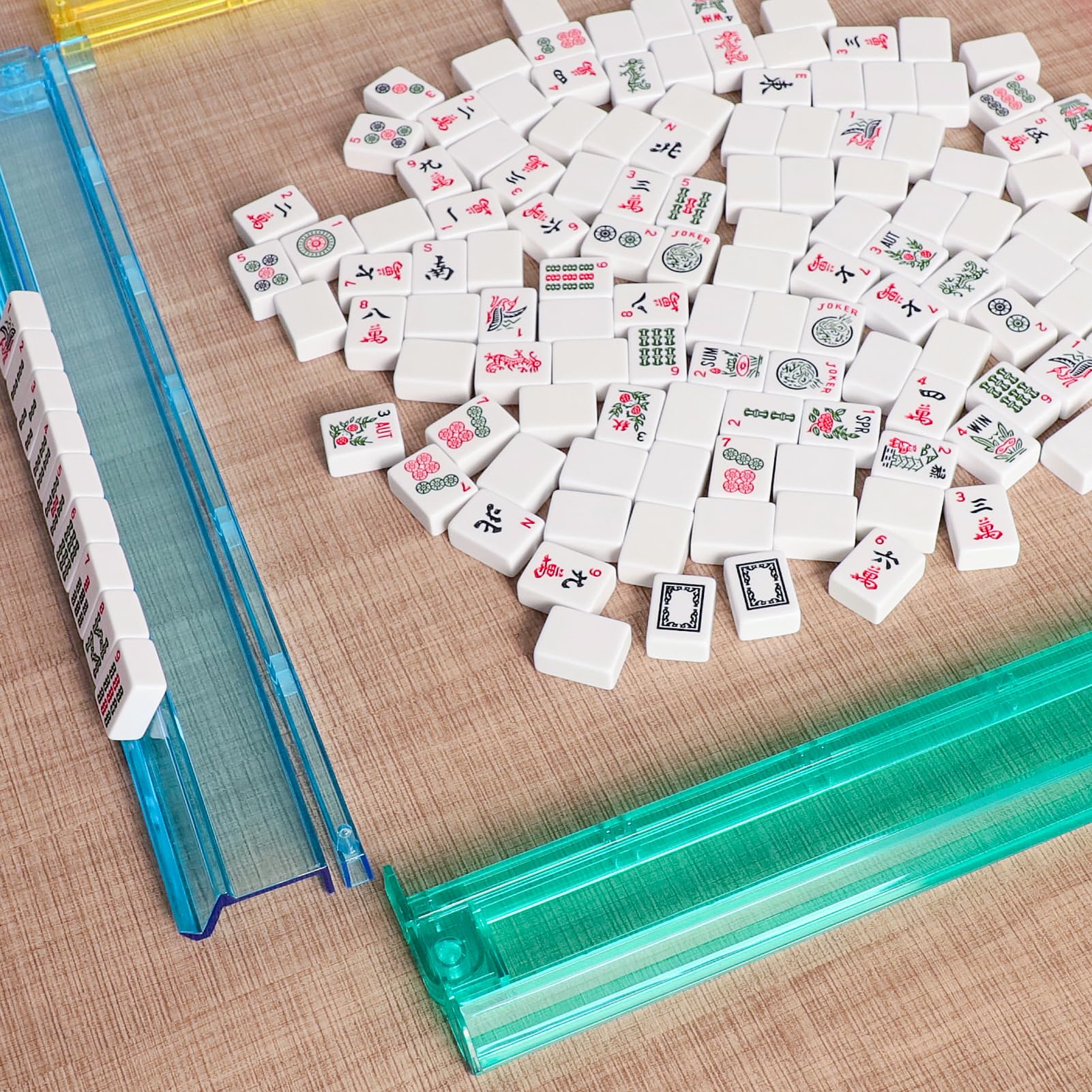 TIASUSAN set on table demonstrates ready-to-use game night.