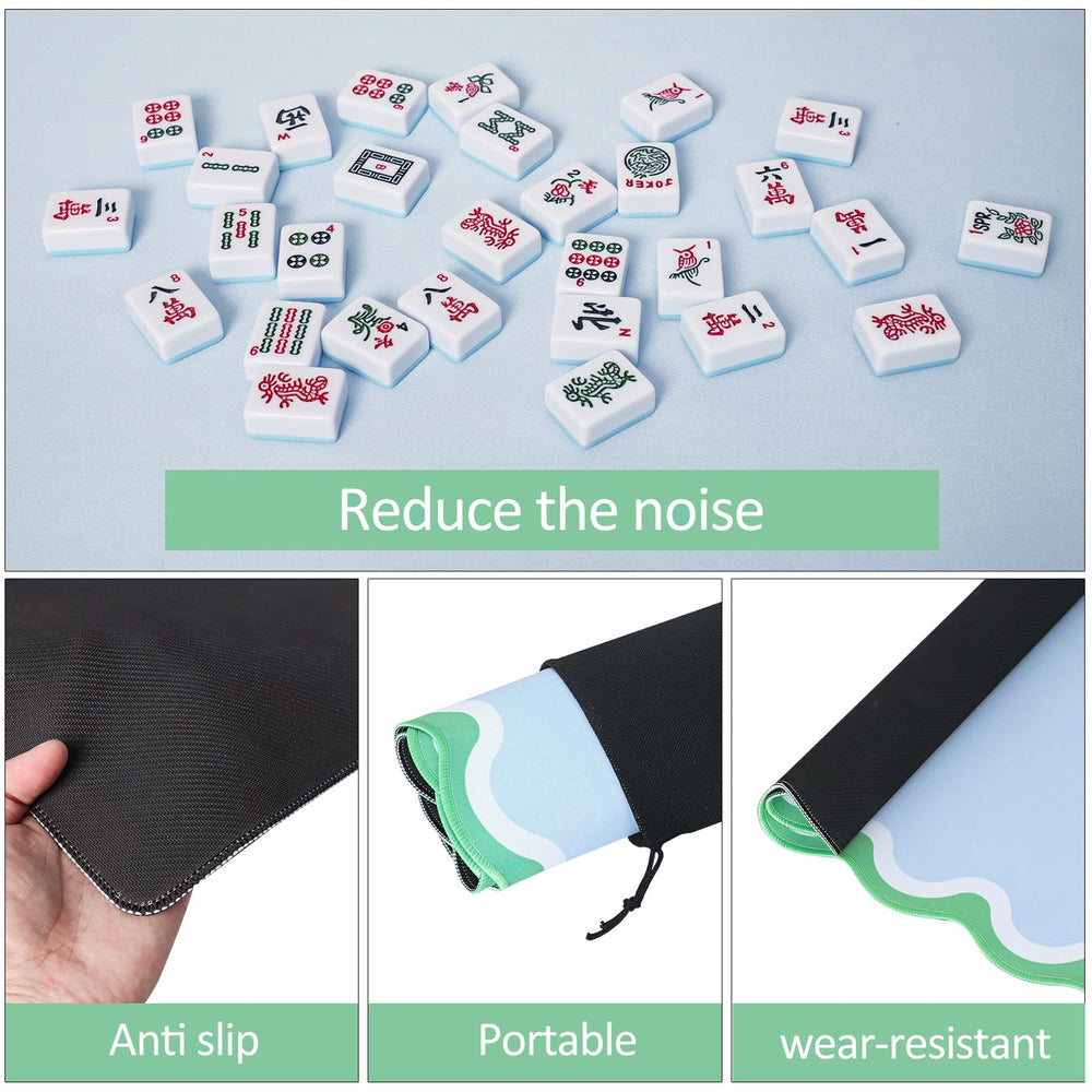 TIASUSAN anti-slip back keeps the mat steady during play