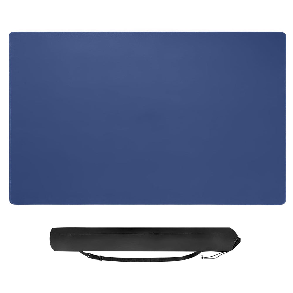 TIASUSAN dark blue board mat laid out on table for stable, smooth gameplay.