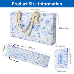TIASUSAN mahjong bag interior layout shows tiles and racks with protective sleeves.