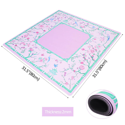 TIASUSAN mahjong mat with carrying bag shown for easy transport