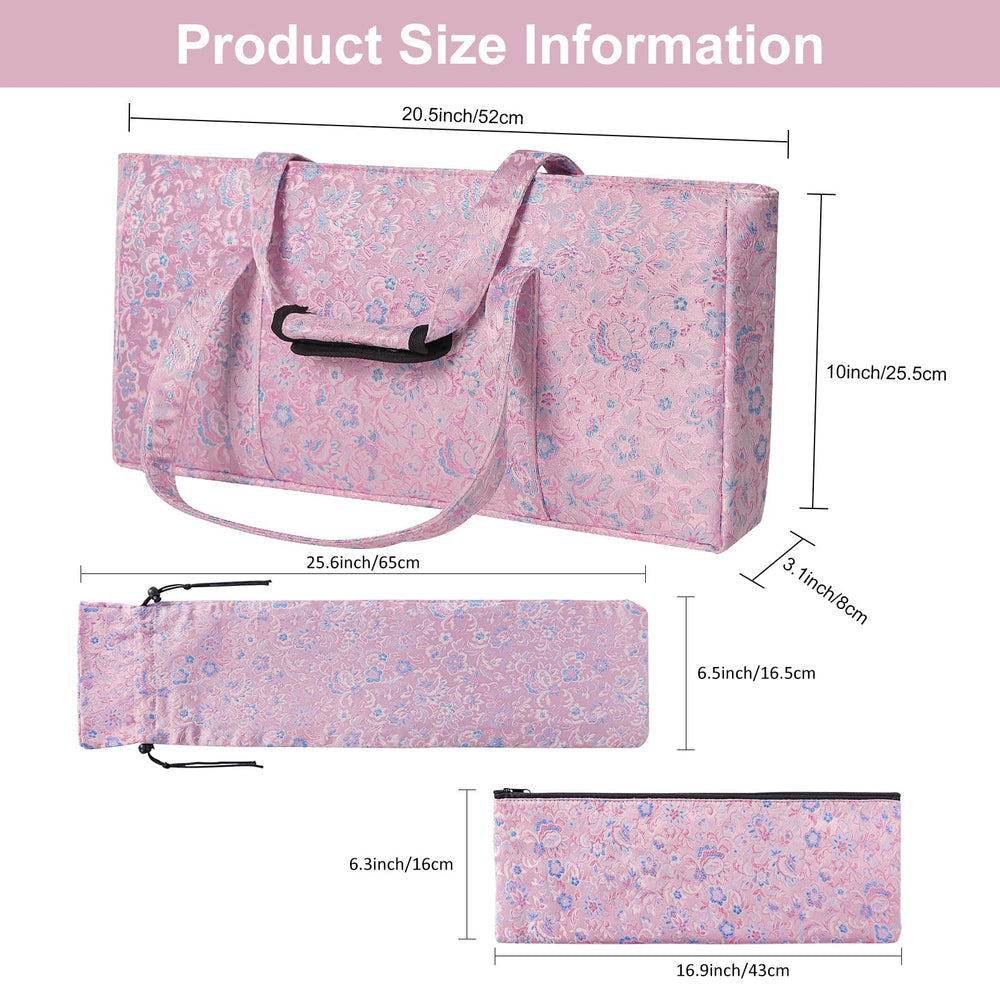 TIASUSAN Mahjong tiles bag compact storage keeps tiles organized