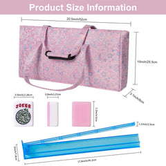 TIASUSAN pink bag and accessories for organized, portable play.