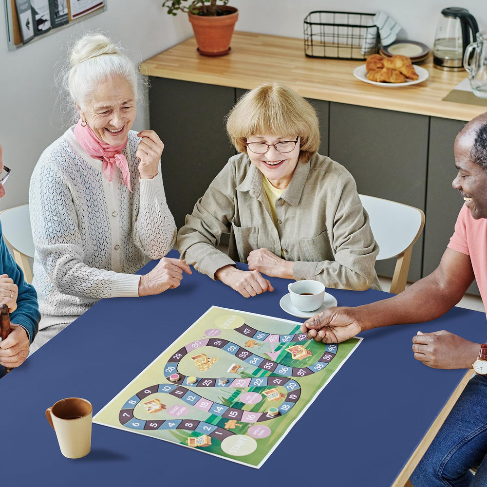 TIASUSAN poker game scene on dark blue mat.