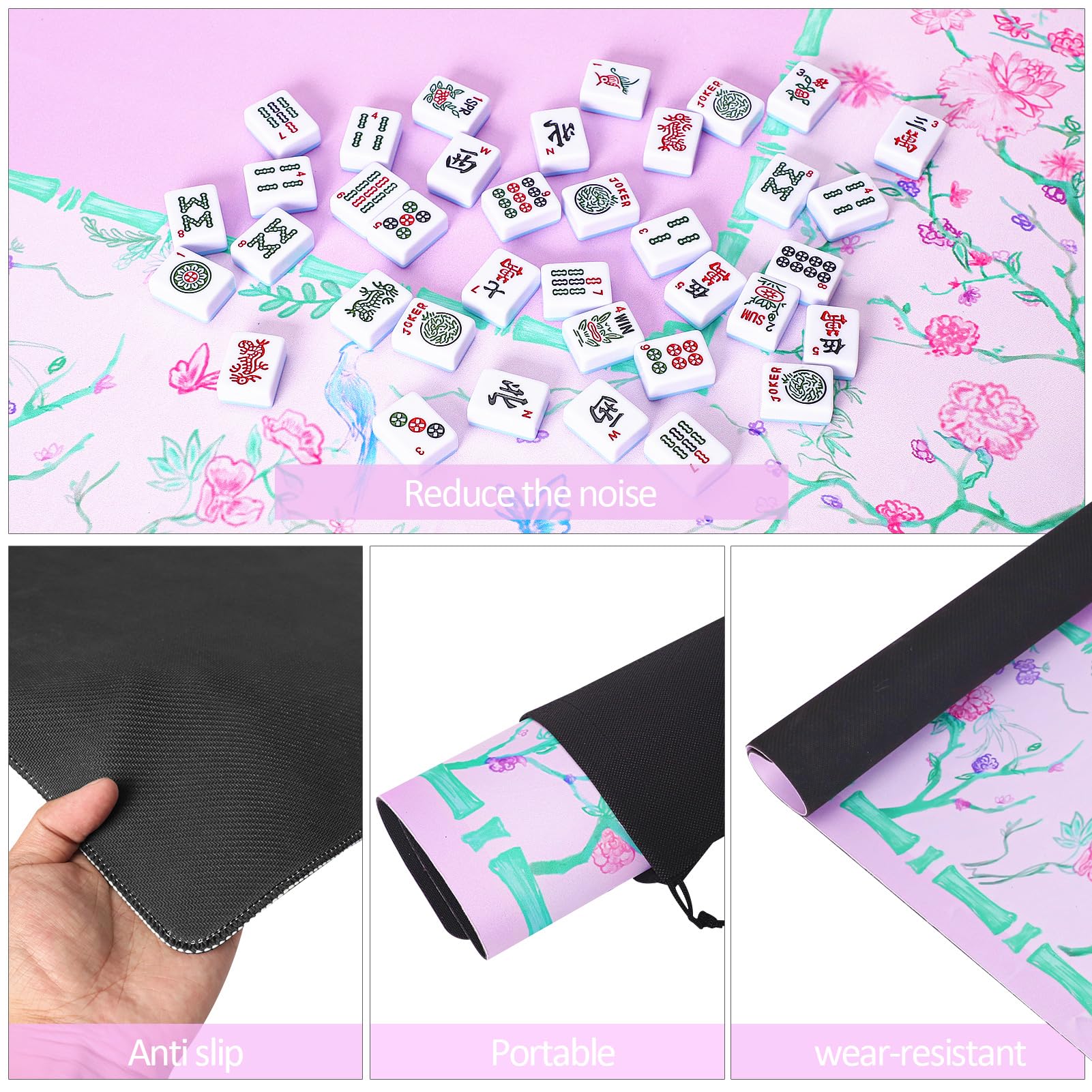 TIASUSAN rolled mat stored in black carrying bag