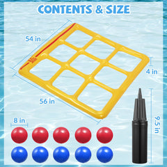 TicTac Shot texture closeup showing durable PVC for safe water play.