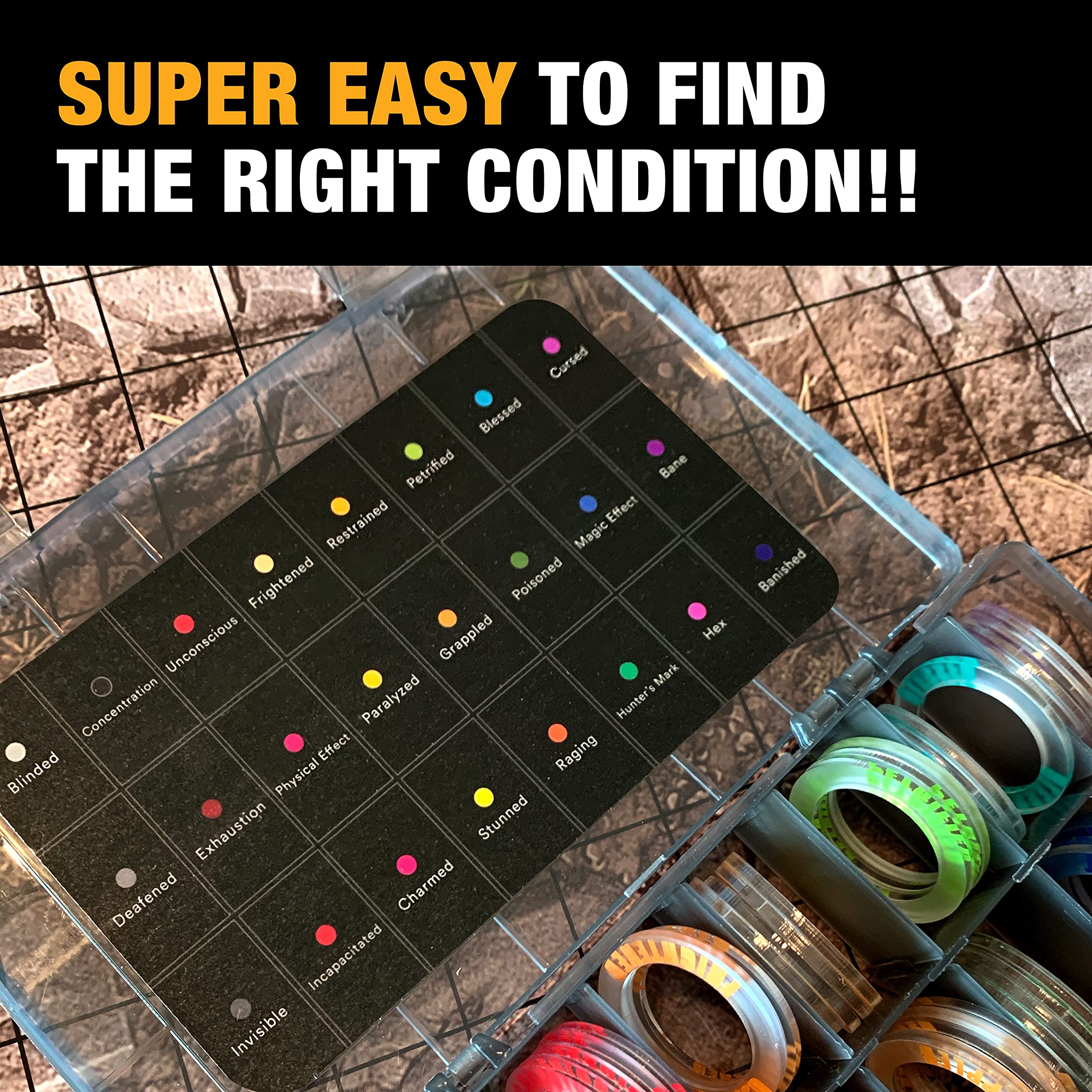 Tidyboss colored labels visibility for readable effects from any angle