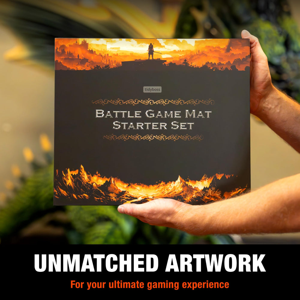 TIDYBOSS DM screen artwork adds immersive visuals and handy notes