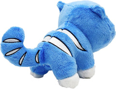 Tiger Derpy plush cosplay figurine adds cozy decor to desks, sofas, or beds.
