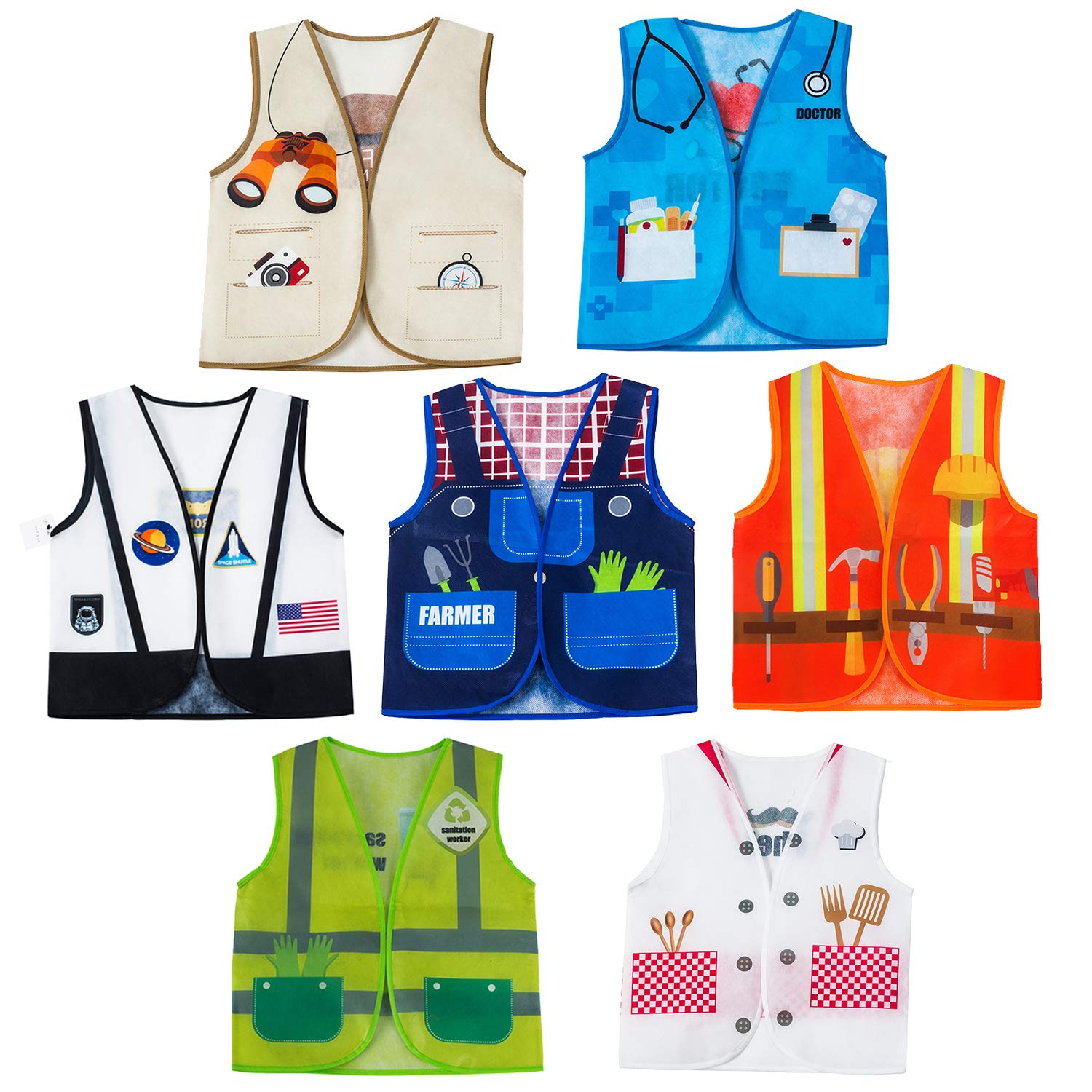 Tigerdoe dress up vest doctor for toddlers encourages imaginative play.