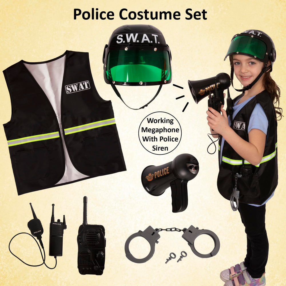 Tigerdoe SWAT costume hat enables action-packed role play.