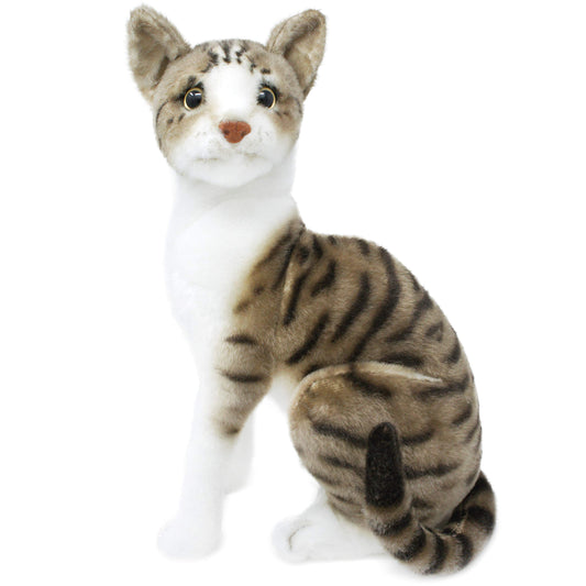 TigerHart Amy plush full-body view, a cuddly 14-inch companion for kids.